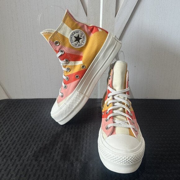 Converse Chuck Taylor All Star Lift Platform Summer Spirit Sneakers - Picture 5 of 10